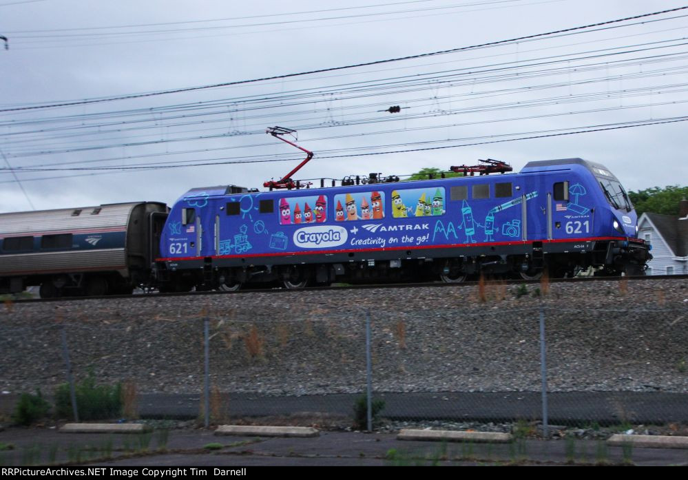 AMTK 621 on train 80